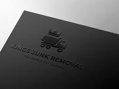 Junk Removal Logo branding design logo