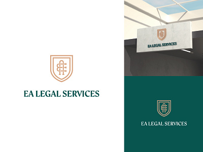 EA Legal Services | Branding branding design identidad identity logo logotipo mockup