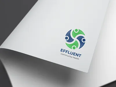 Health Services Logo branding design flat logo minimal