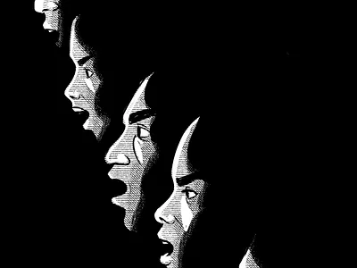 Power to the People design drawing graphic novel illustration illustration art pen and ink