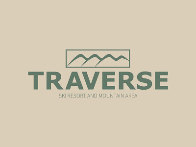 traverse logo brand brand identity branding branding design daily logo challenge dailylogochallenge design icon logo logo design logodesign mountain logo ski mountain ski resort vector