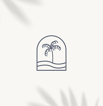 Palm Tree Logo Design brand design branding design designer designer portfolio logo vector