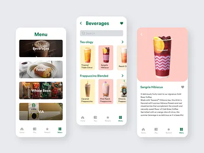 Starbucks UI UX Design app app design design starbucks ui ui design uidesign uiux ux ux design uxdesign