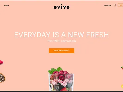 Ecommerce parallax animation protopie ui ux
