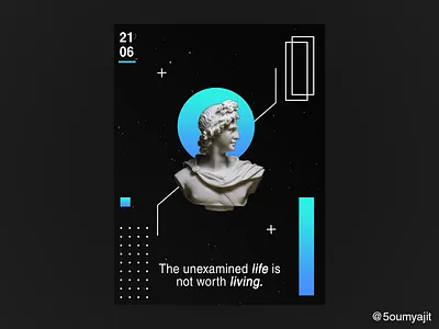 Greek Gradient - Poster Design design designfeed dribbble dribbble best shot element gradient graphic graphic design graphicdesign graphics layout poster poster a day poster art poster design posterdesign posters print design quoteoftheday quotes