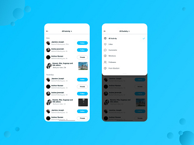 Notification Screen 2020 app app design app ui branding creative design creator design dribbble dropdown hello dribble ios mobile app mobile app design notification product product design product page ui ux