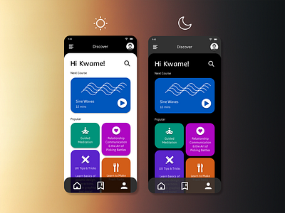 Daily UI 006 - Education App app app design daily ui daily ui challenge education figma flat interface mobile app mobile apps mobile ui ui ui design uiux