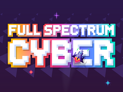 Full Spectrum Cyber cyber full spectrum sticker ui design