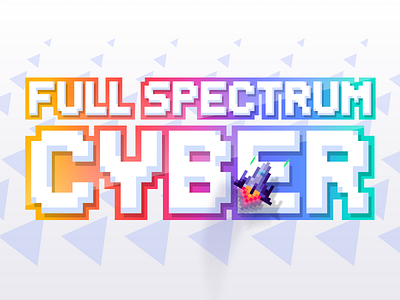 Full Spectrum Cyber - White cyber full spectrum sticker white