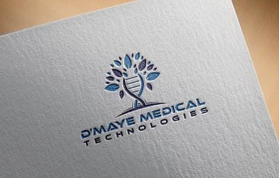 Medical Technologies LOGO animation branding clean design graphic design illustration illustrator logo medical technologies typography