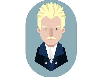 Johnny Depp Flat Illustrations design flat design flat illustration illustration vector art