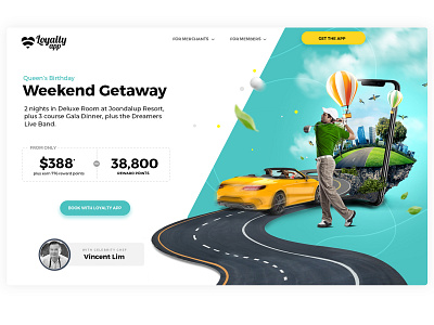 Loyalty app travel offer app home page loyalty app loyalty program loyalty program home page loyalty program landing page rewards app rewards app home page rewards program landing page ui design web design website design