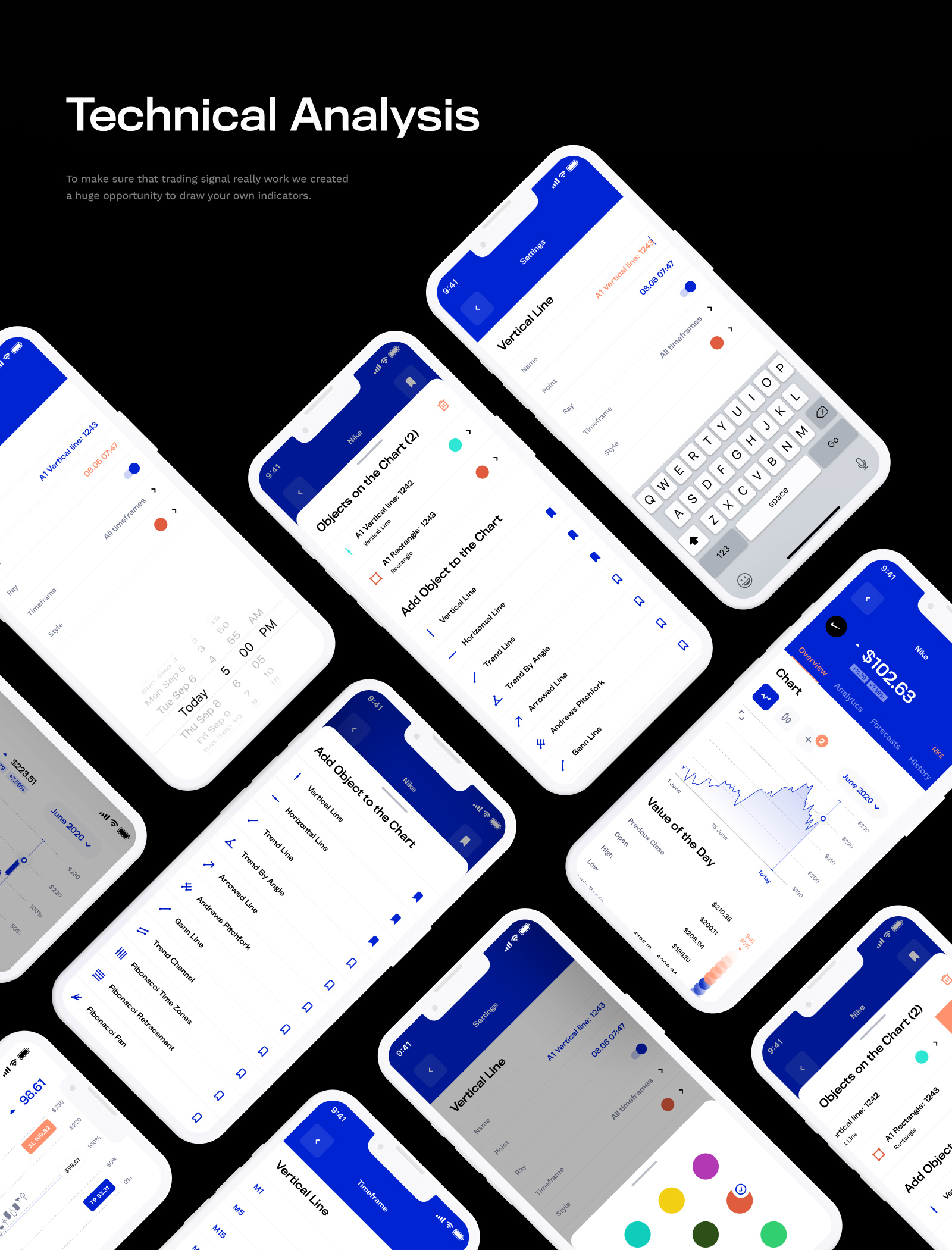 Example of Fintech Mobile App Design Max 30 Screens