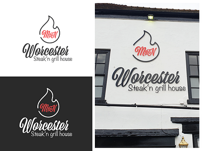 Restaurant branding - Steak'n grill house branding design logo logotype restaurant vector