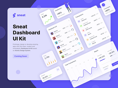 Sneat – Figma Admin Dashboard Builder & UI Kit admin admin dashboard admin theme bootstrap bootstrap dashboard chart chart ui dashboard ui dashboard widget figma layout sketch sneat uidesign uikit uikits uiux widget