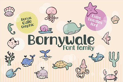 Bornywale font family boy full