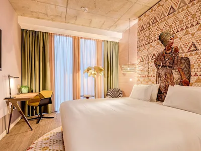 HEADBOARD DESIGN FOR SOUTH ROOM art collage collage art collageart hotel hoteldesign mural mural design muralart murals