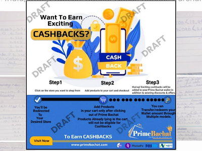 Cashback Instagram post design