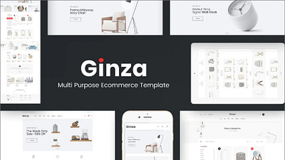 Ginza Furniture Theme for WordPress furniture website furniture website theme