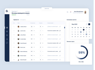 Languages learning dashboard analytics app application dashboad dashboard ui data education interface landing language learn minimal platform product profile stats ui user interface ux web