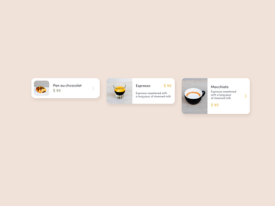 Exploring UI / UX for list of products app app mobile coffee design exploring list of products menu mobile mobile ui products ui uidesign uxdesign uxui