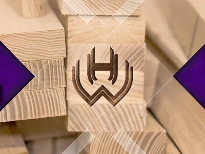 WH LOGO hoopoe wood hoopoe wood logo logo dian logodian logotype wh logo wh logo design wood logo طراحی لوگو طراحی لوگو حرفه ای قیمت طراحی لوگو لوگودیان