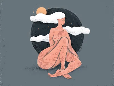 Wild, free and full of magic art digital illustration digital painting digitalart female illustrator illustration south africa