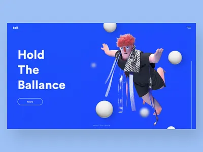 Hold The Balance Webdesign blue design desktop desktop app desktop design popular trend ui ui design uidesign uiux ux uxdesign web webdesign website website design