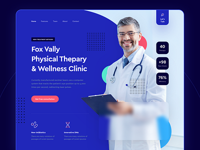 Physical Therapist app design icon icons illustration illustrations isometric logo night ui ux web