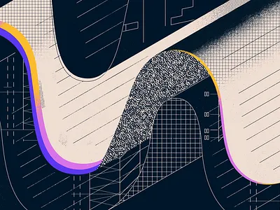 Starting Your Own Architecture Firm blueprints documents editorial editorial illustration paper papers plans texture