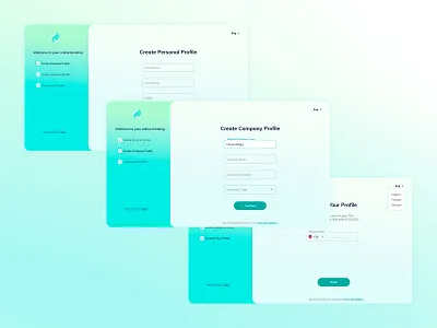 Sign up screen clean create profile design login minimal sign up signup simple ui