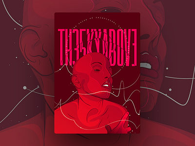 TH35KYBOVE character design illustration illustrator vector woman