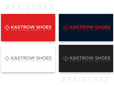 Kastrow shoes Logo Design Idea #3 advertising brand identity branding branding design logo