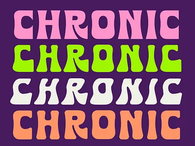 CHRONIC SANS FAMILY apparel badge branding identity lettering packaging type typography vector