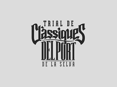 Moto Trial Competition design graphic lettering logo logotype type typography