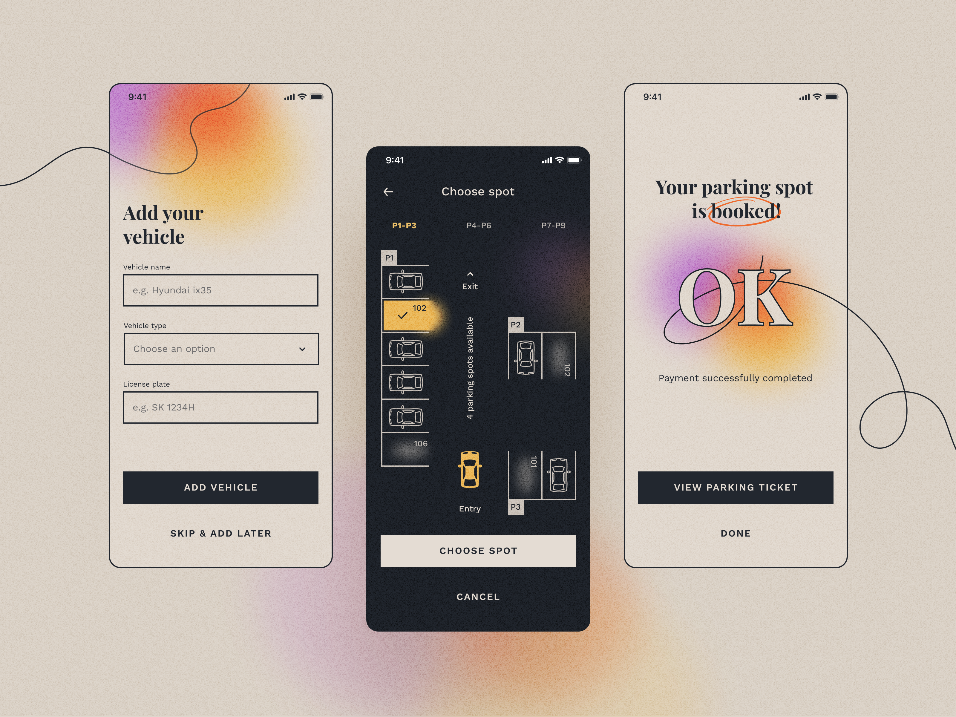 Parking App Booking Parking Spot Concept Design By Karolina   Original 968461277b333d8ec3ecff4f4b20e034 