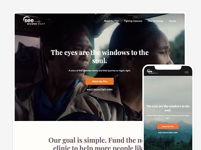 Supporting a trailblazing documentary's vision agency ui ux web design