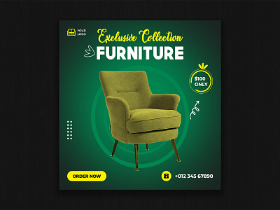 Furniture sale social media banner design animation banner banner ads banner design branding brochure design flyer illustration instagram banner instagram post instagram template logo design logodesign social media banner social media design social media pack typography ui vector