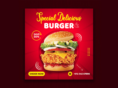 Food ad design for social media ad design animation banner banner ad branding design flyer flyer design illustration logo logodesign poster poster art social media banner social media design social media pack social media post social media templates typography vector