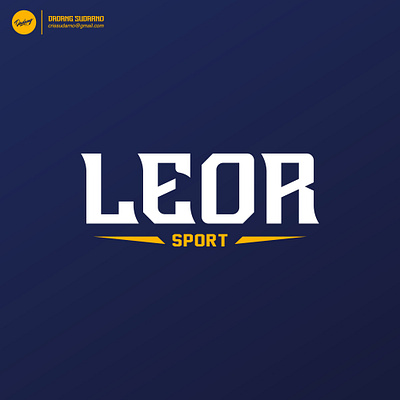 LEOR SPORT LOGO art branding character design illustration logo mascot professional sport vector