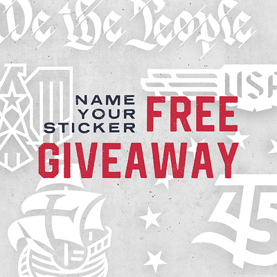 Transfer Sticker Giveaway sticker