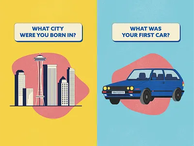 Security Questions 80s car city question retro seattle security security questions skyline vintage volkswagon