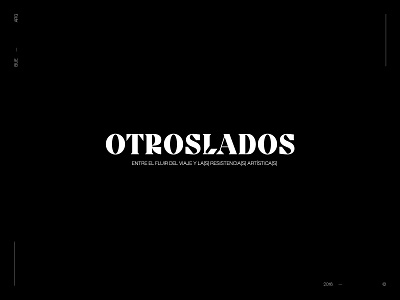 OTROSLADOS | Logo art director artdirection branding buenosaires cosgaya design diseño diseñografico diseñográfico editorial editorialdesign experimental fadu fanzine layoutdesign logo logotype marca typography uba