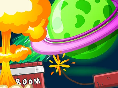 boom apocalyptic abstract art apocalypse apocalyptic art boom colors design design art design graphic designer designs drawing dribbble dribbble illustration graphic graphicdesign illustration illustrator planet posters