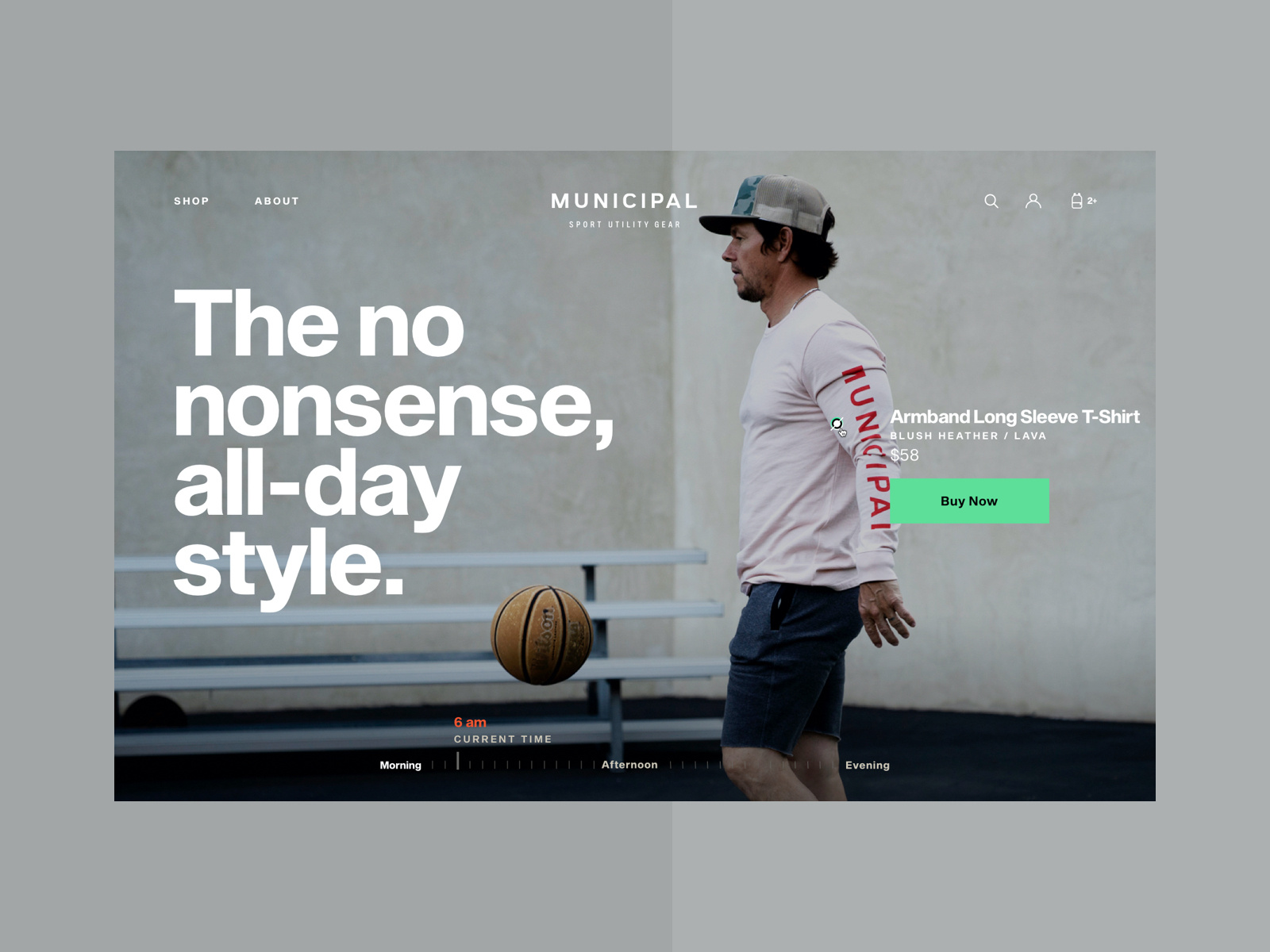Example of MUNICIPAL Website — Concept