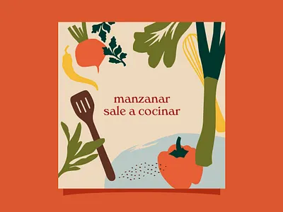 Chef at home design illustration restaurant vector vector illustration vegetables veggies