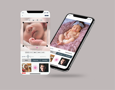 Design your baby app design minimal ui