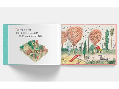Mil grullas book aliceinwonderland book buenosaires children book illustration childrens book childrens illustration cranes dog illustration ilustracion love nature park rain
