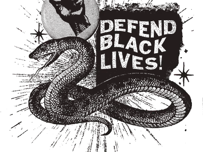 Defend Black Lives black lives matter blm equality graphic design illustration justice serigraph social justice tshirt tshirt design