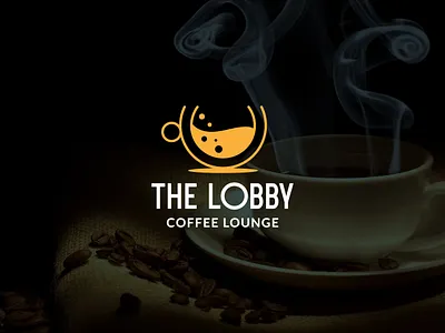 The Lobby Coffee Lounge art brandidentity coffee coffeebar creativelogo design designagency distinct distnctive fiverr freelancer illustration lobby logo logoexcellent lounge typography upwork